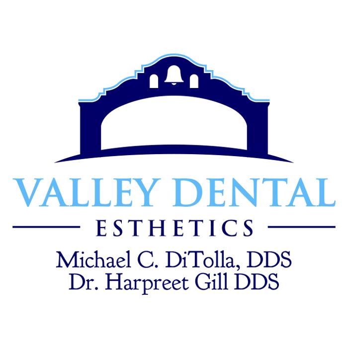 Valley Dental Esthetics: Dr. Michael Ditolla DDS, and Dr. Harpreet Gill DDS Logo