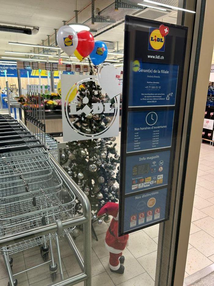 Lidl, Avenue des Baumettes in Renens