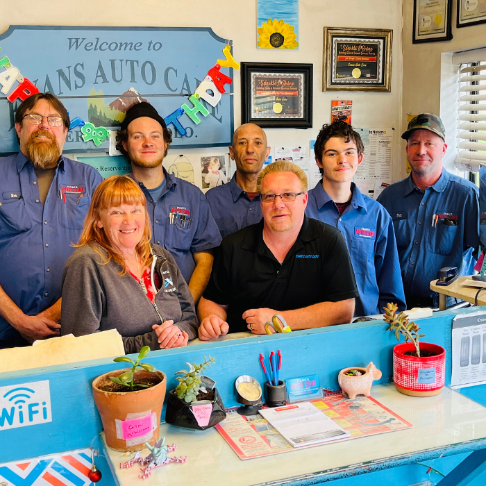 Evan's Auto Care - Car and Truck Repair Logo