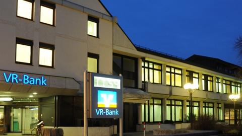 VR Handels- und Gewerbebank eG, Geschäftsstelle Gersthofen, Augsburger Straße in Gersthofen