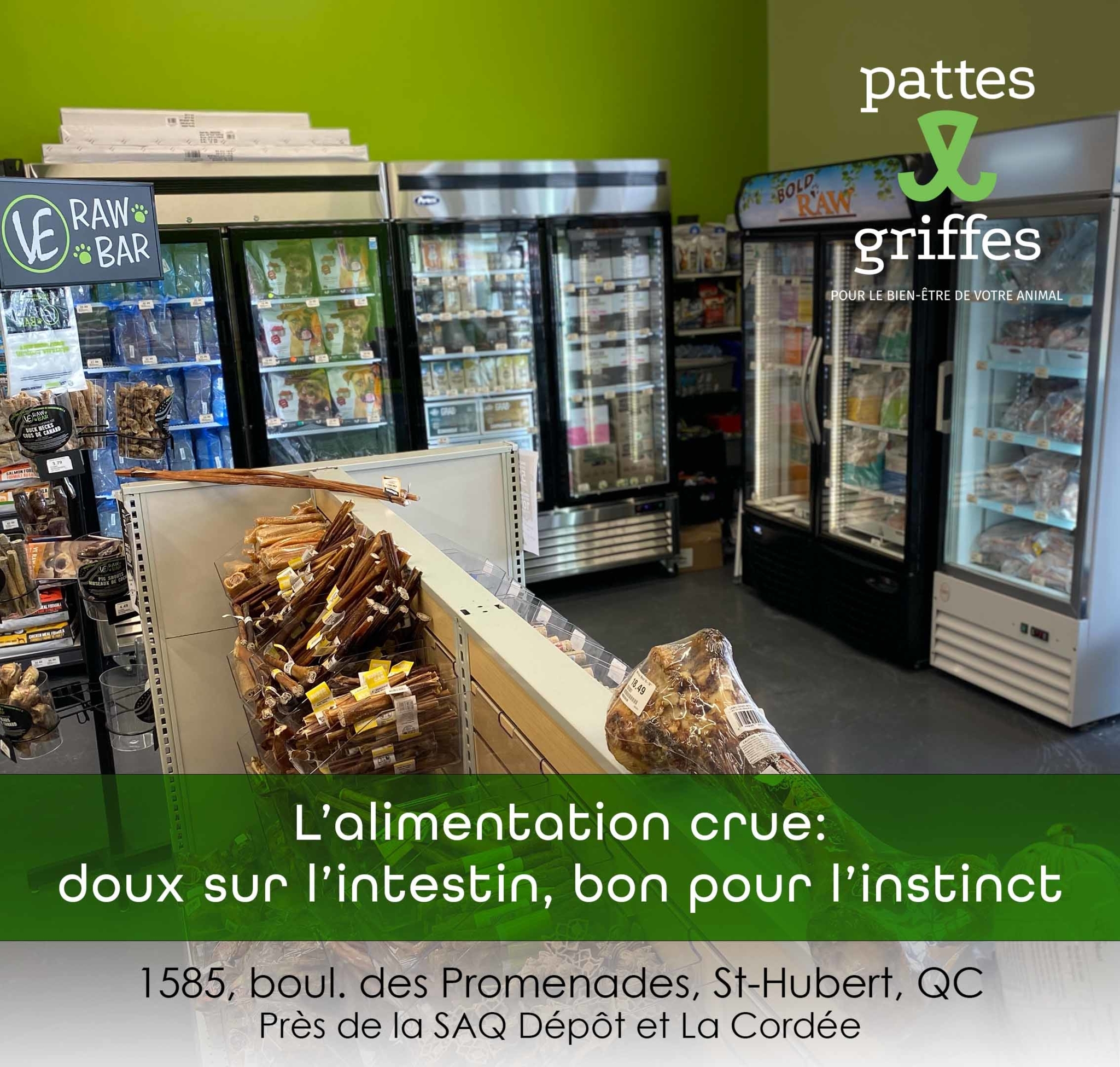 Pattes Et Griffes Saint-Hubert Saint-Hubert (450)812-8812