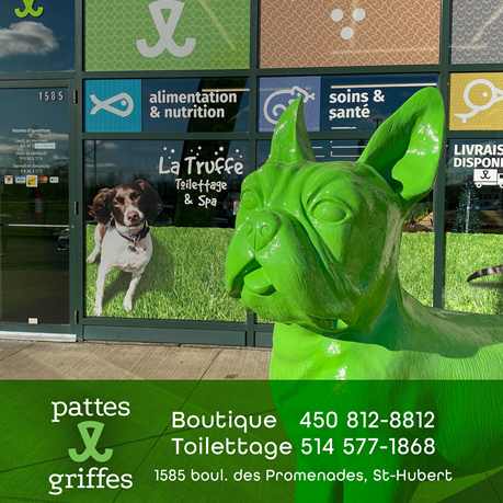 Pattes Et Griffes Saint-Hubert Saint-Hubert (450)812-8812