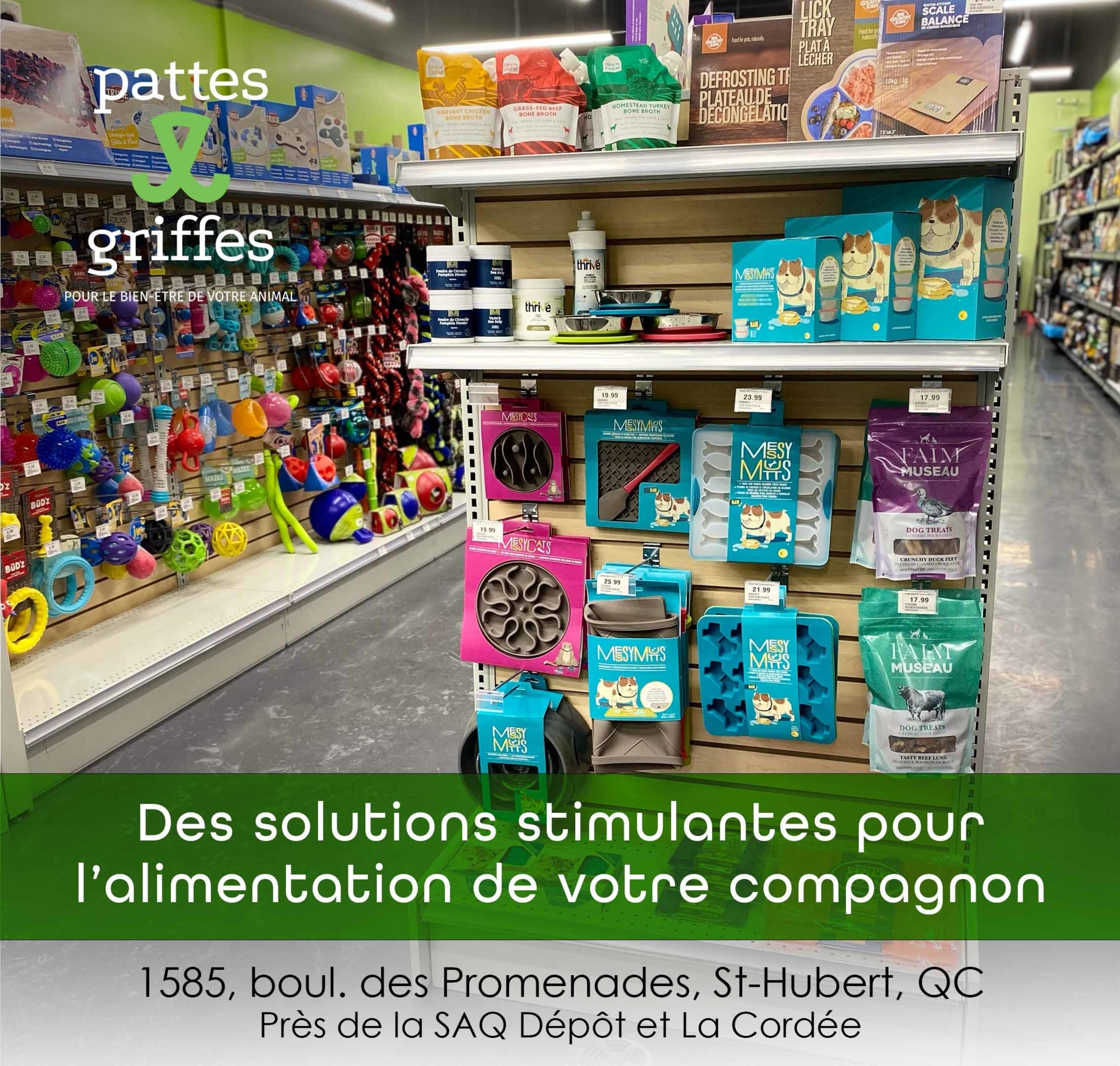 Pattes Et Griffes Saint-Hubert Saint-Hubert (450)812-8812