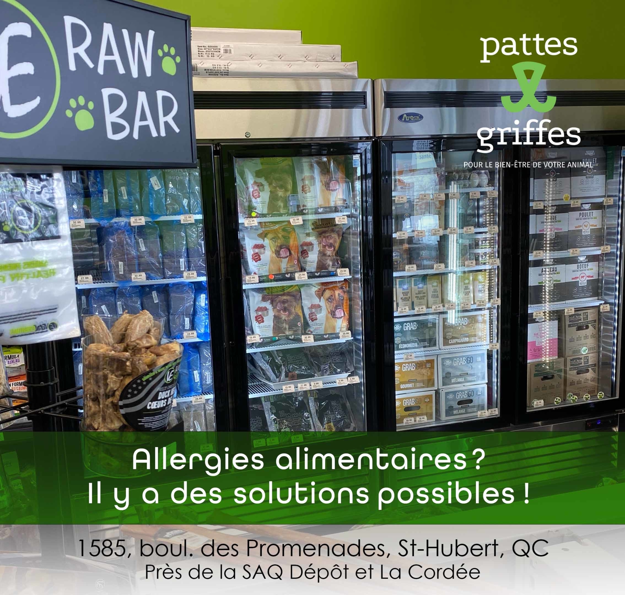 Pattes Et Griffes Saint-Hubert Saint-Hubert (450)812-8812