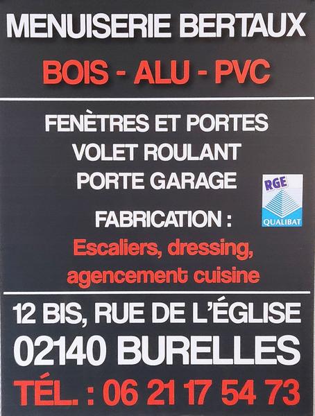 Ebeniste Menuisier Brune Bertaux Regis machine à bois, PVC, alu et outillage (fabrication, négoce)