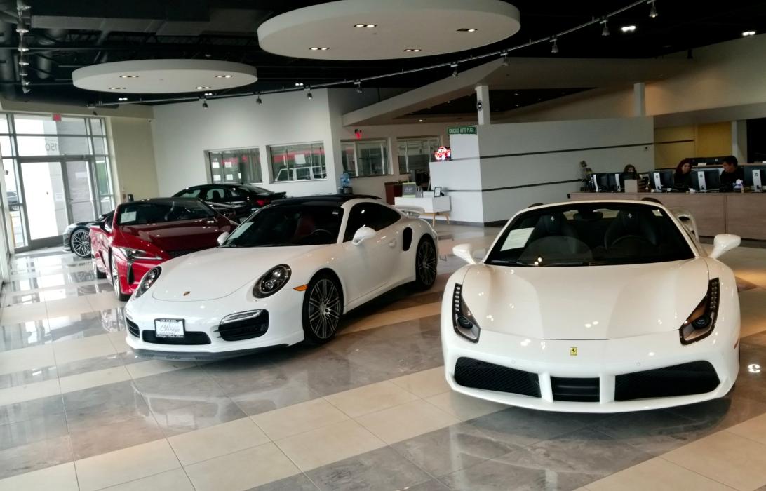 North showroom entrance