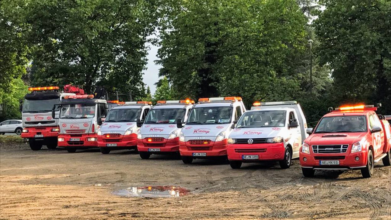 Abschleppdienst-Kamp, Hansaallee in Düsseldorf