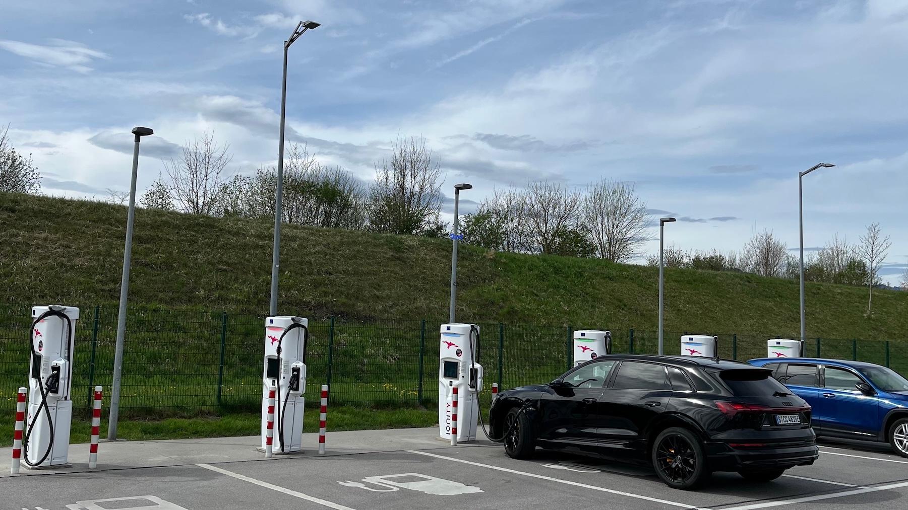 IONITY Charging Station, Bahnhofstraße in Rohrdorf