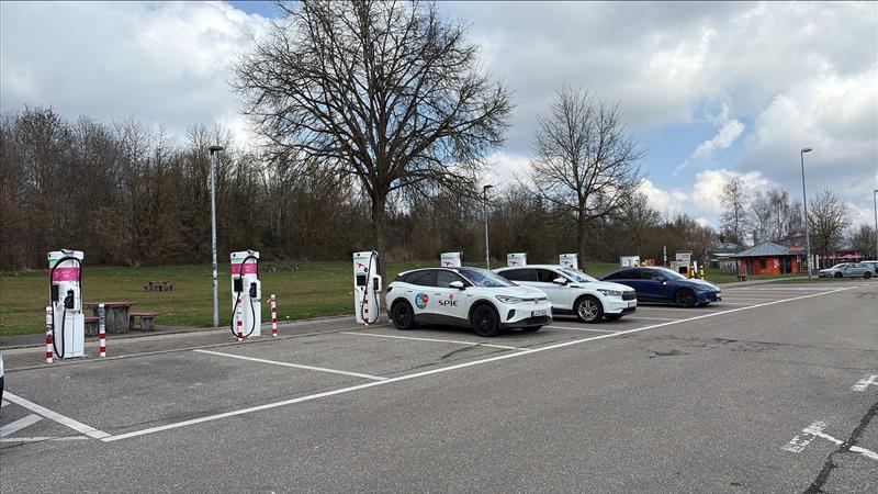 IONITY Charging Station, Lohnetal West in Giengen an der Brenz