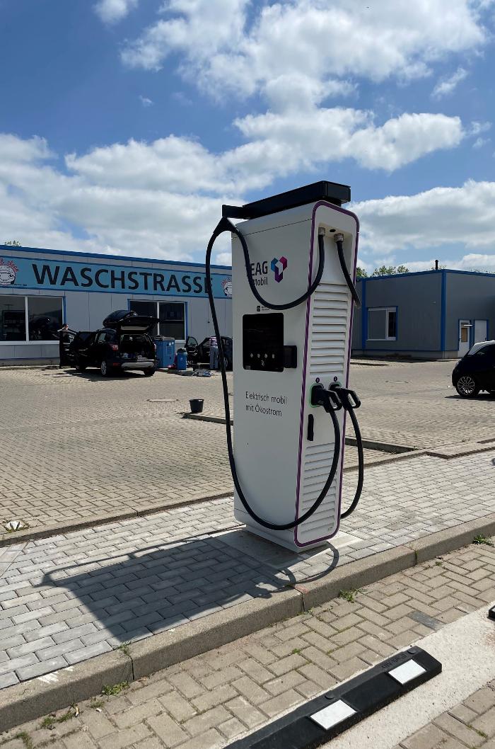 TEAG Mobil-Ladestation, Ichtershäuser Straße in Arnstadt