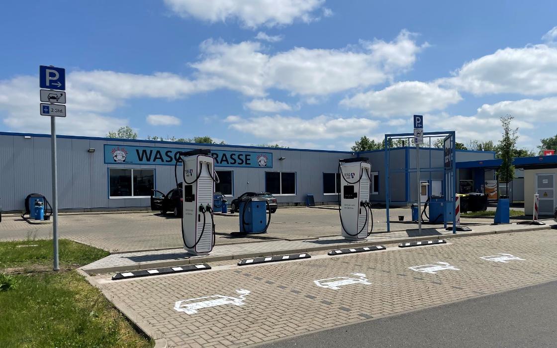 TEAG Mobil-Ladestation, Ichtershäuser Straße in Arnstadt