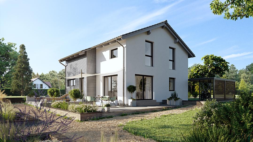 Hanse Haus Musterhaus Burgoberbach, Im Herrmannshof in Burgoberbach