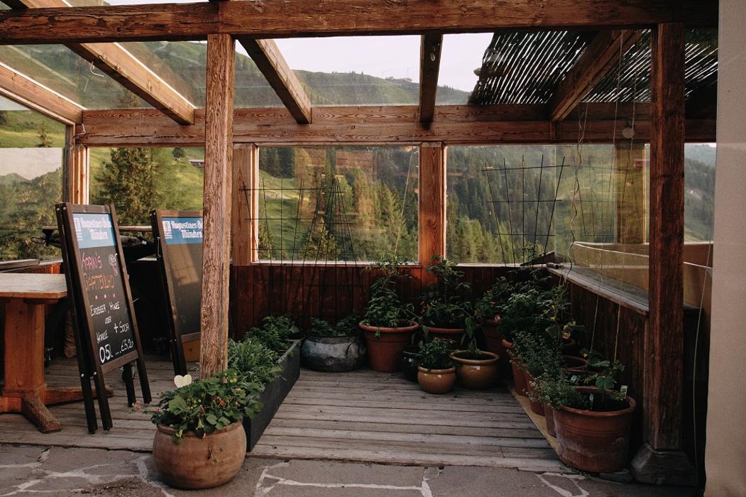 Gehwolfalm, Bergstraße in Unterberg