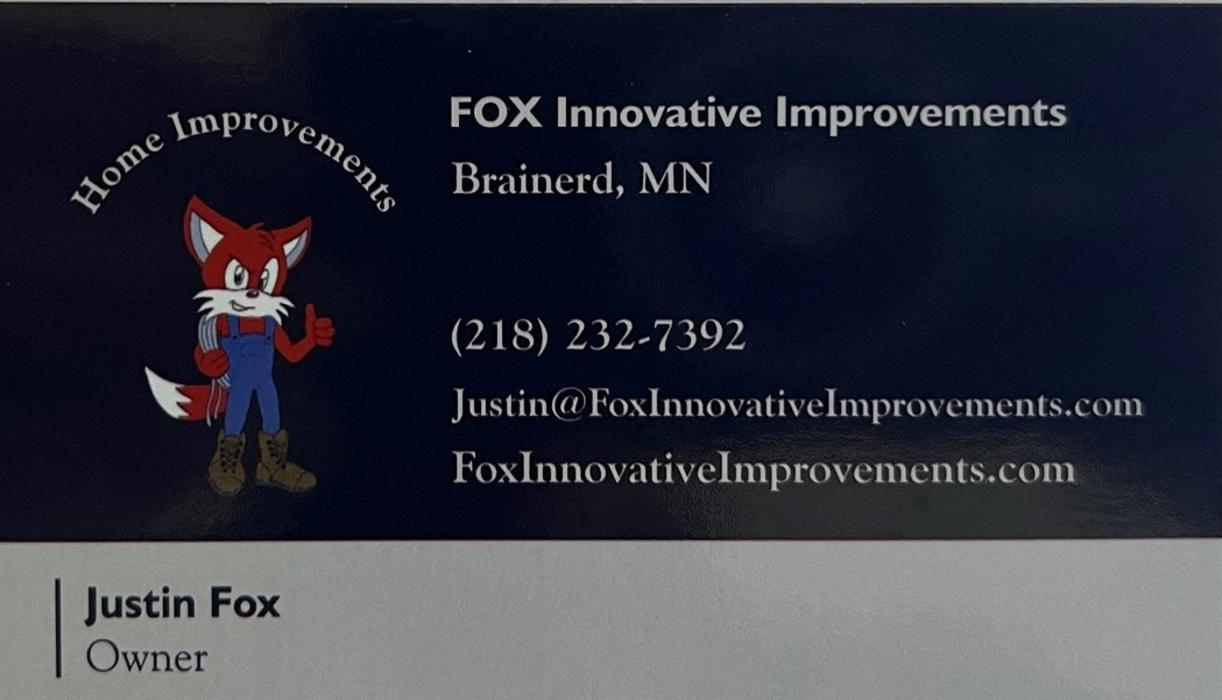 Fox Innovative Improvements, LLC - Brainerd, MN