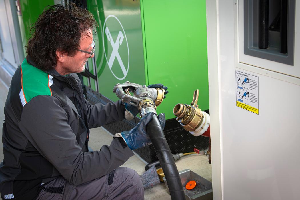 Raiffeisen-Diesel-Tankpunkt Nideggen-Schmidt, Am Grünland in Nideggen