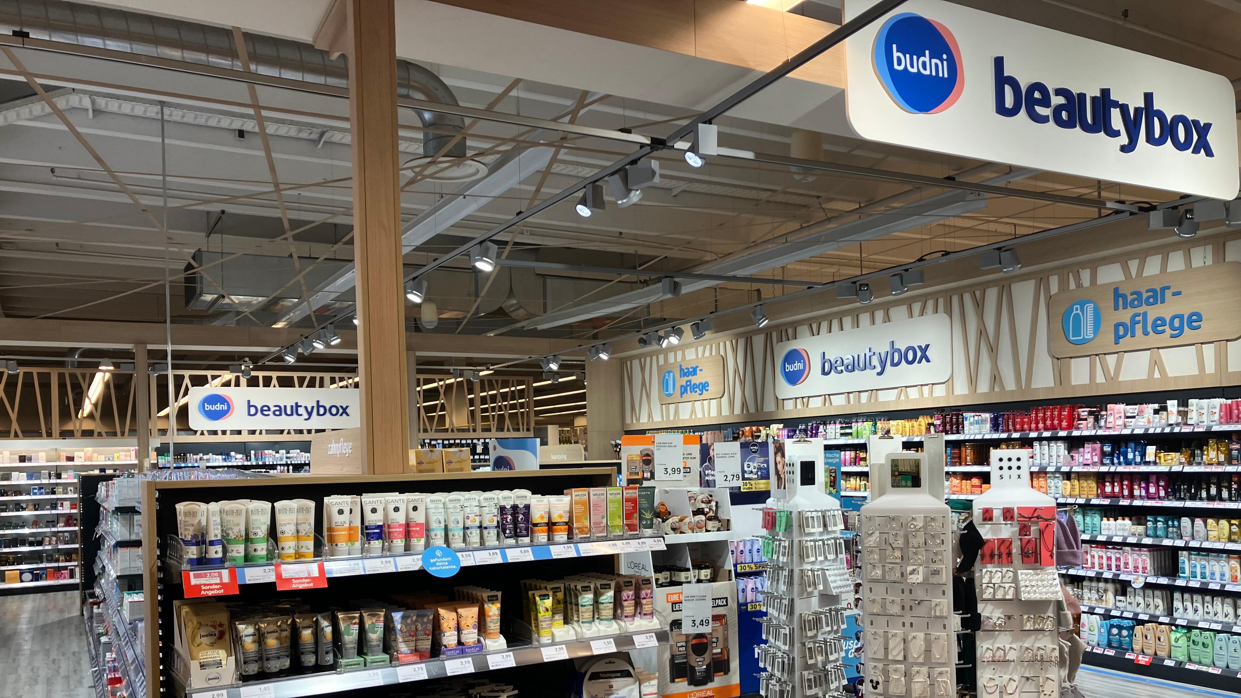 budni-Beautybox E center Ulm-Lehr, Junginger Straße in Ulm