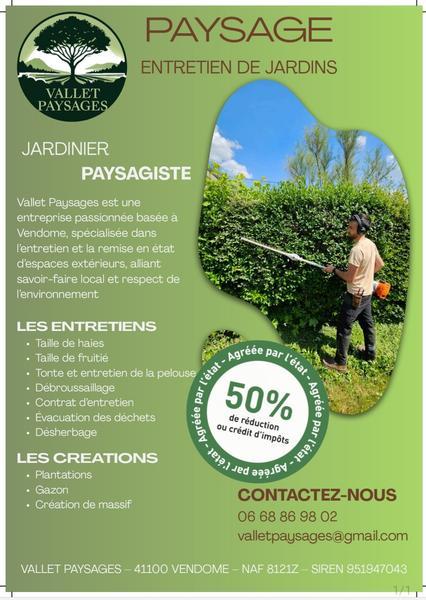 Vallet Paysages paysagiste conseil