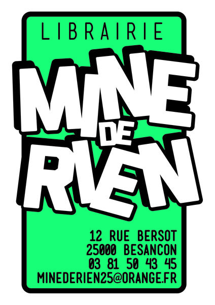 Mine de Rien librairie et papeterie (détail)