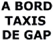 A Bord Taxis De Gap taxi
