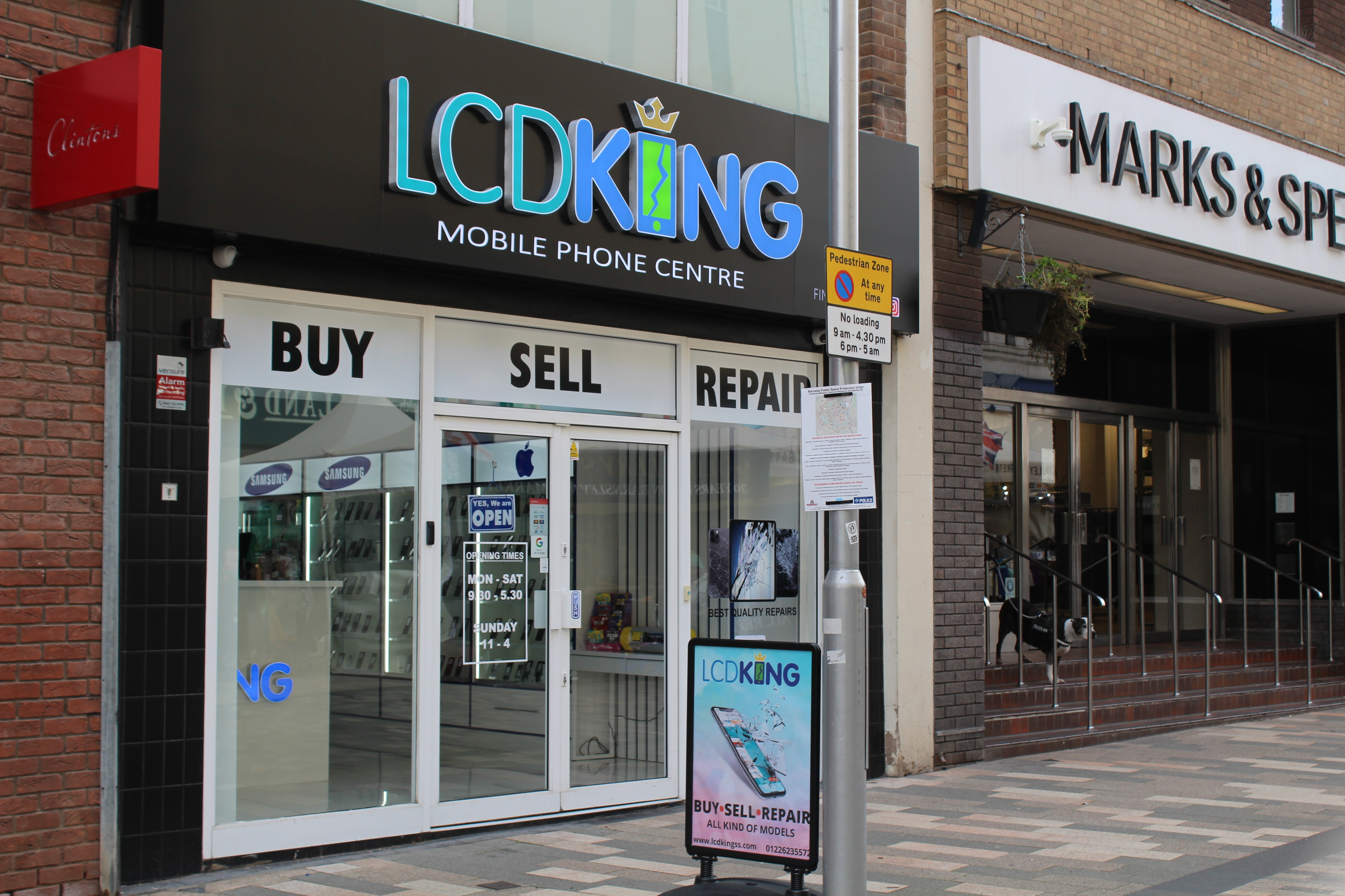 LCD King Barnsley 07723 427700