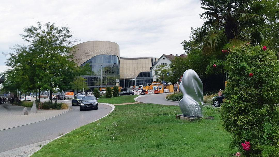Parkhaus Dreiländergalerie APCOA, Europaplatz in Weil am Rhein