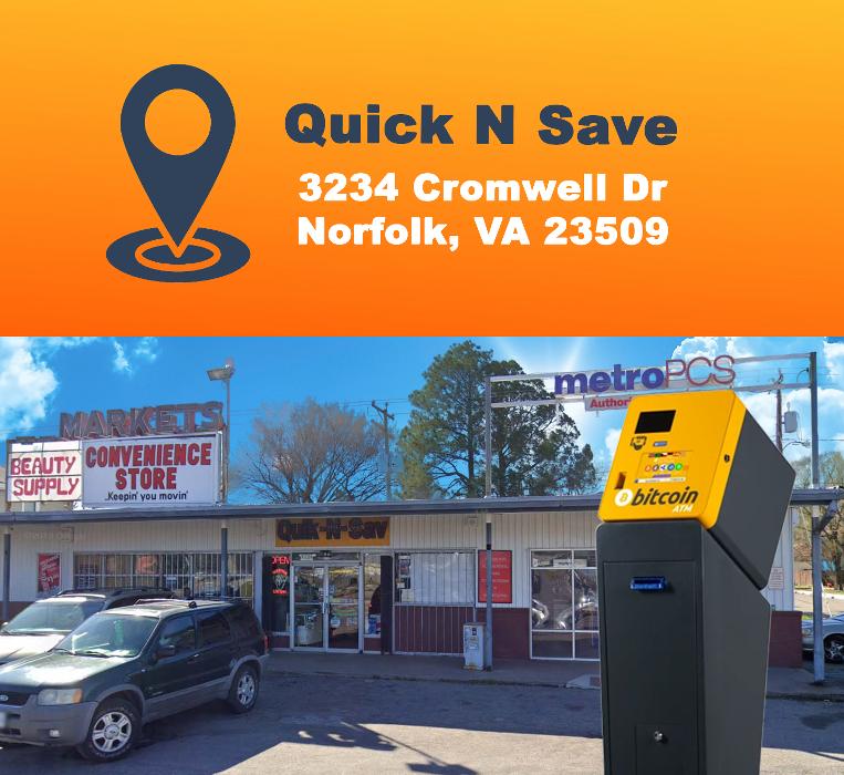 Bitcoin ATM Norfolk - Coinhub - Norfolk, VA