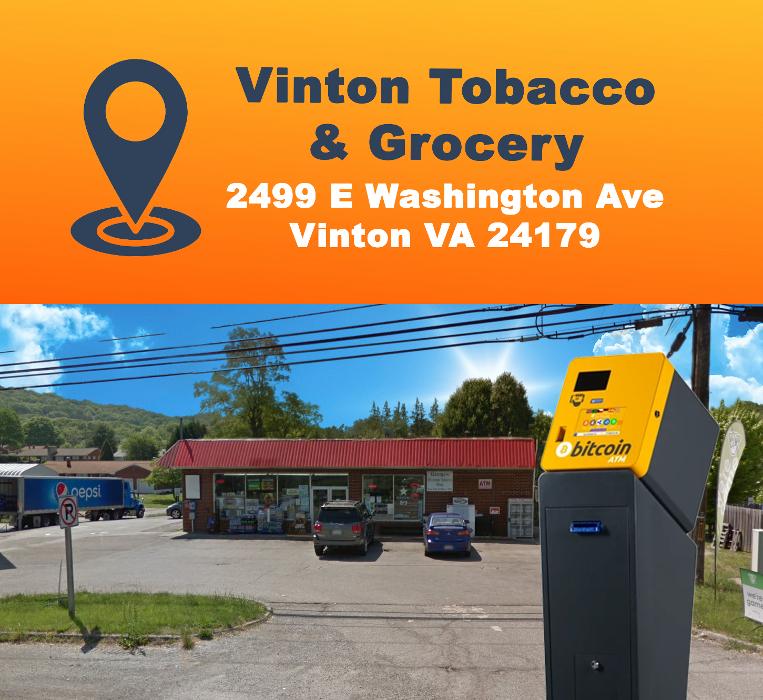 Bitcoin ATM Vinton - Coinhub - Vinton, VA