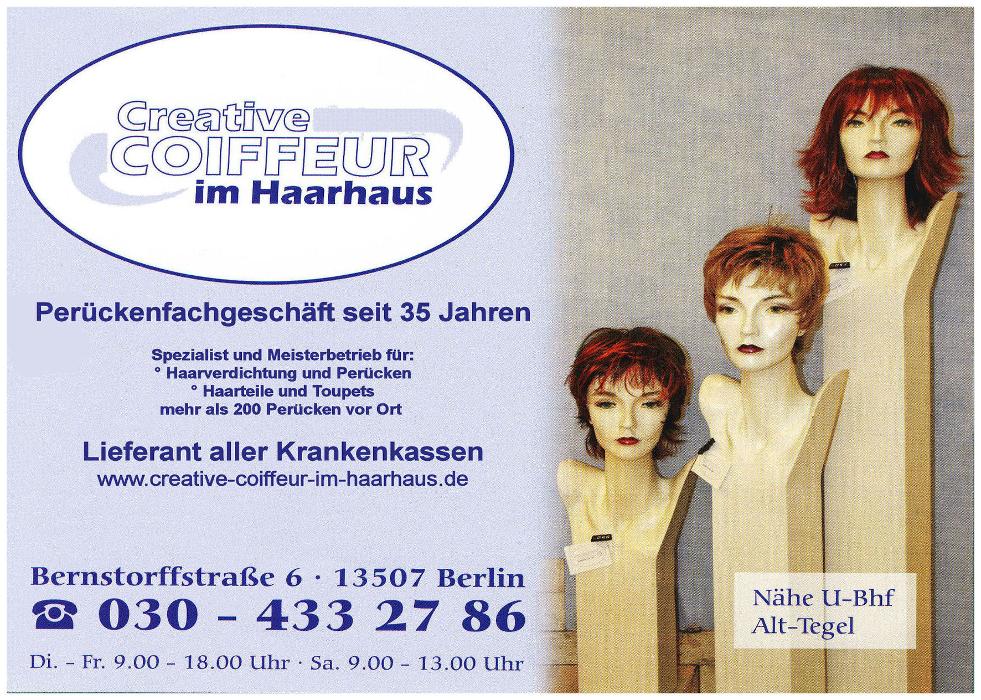 Creative Coiffeur im Haarhaus, Bernstorffstraße in Berlin