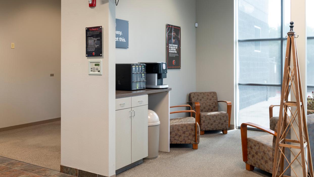 Customer Waiting Area (Interior Space)