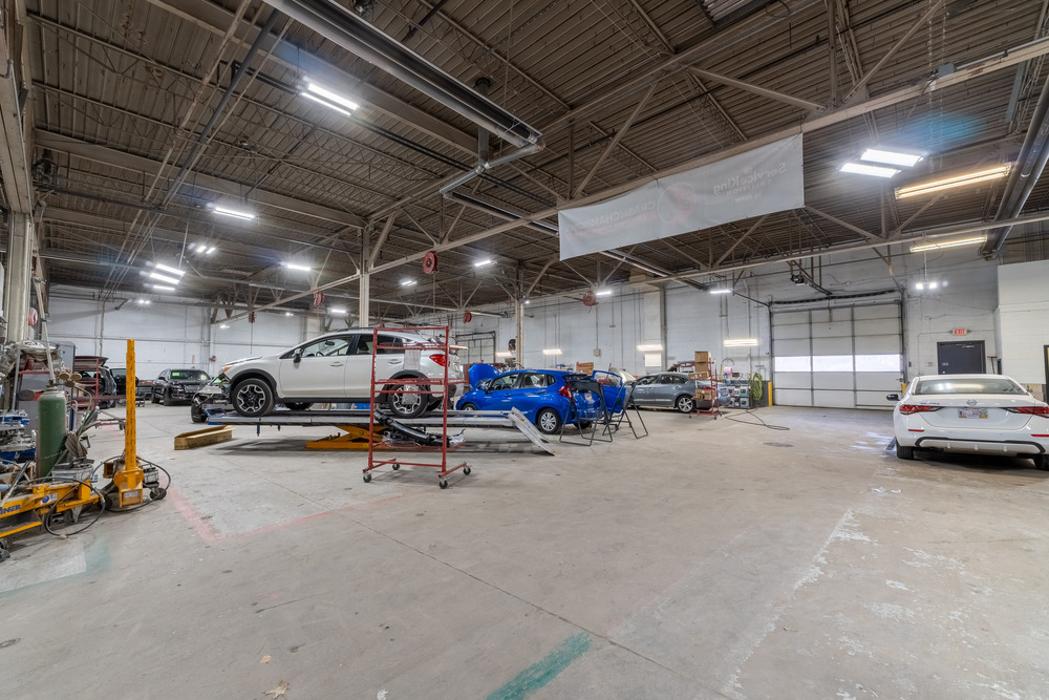Wide Shot of Body Repair Area