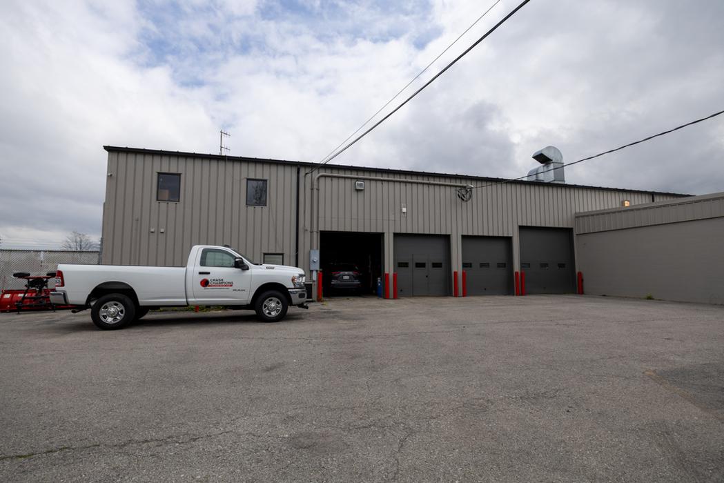 Exterior of Spray Paint Booth