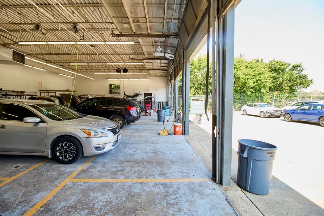 Wide Shot of Body Repair Area