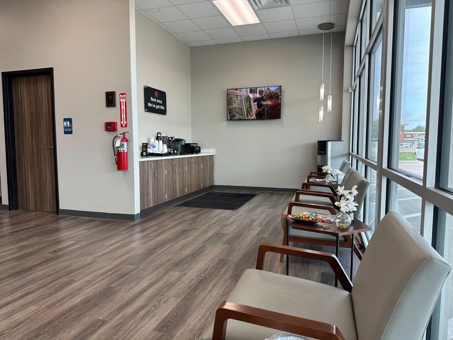 Customer Waiting Area (Interior Space)