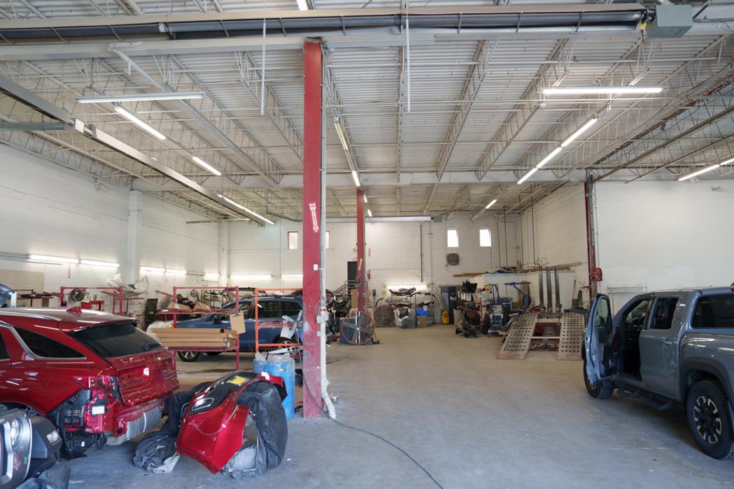 Wide Shot of Body Repair Area