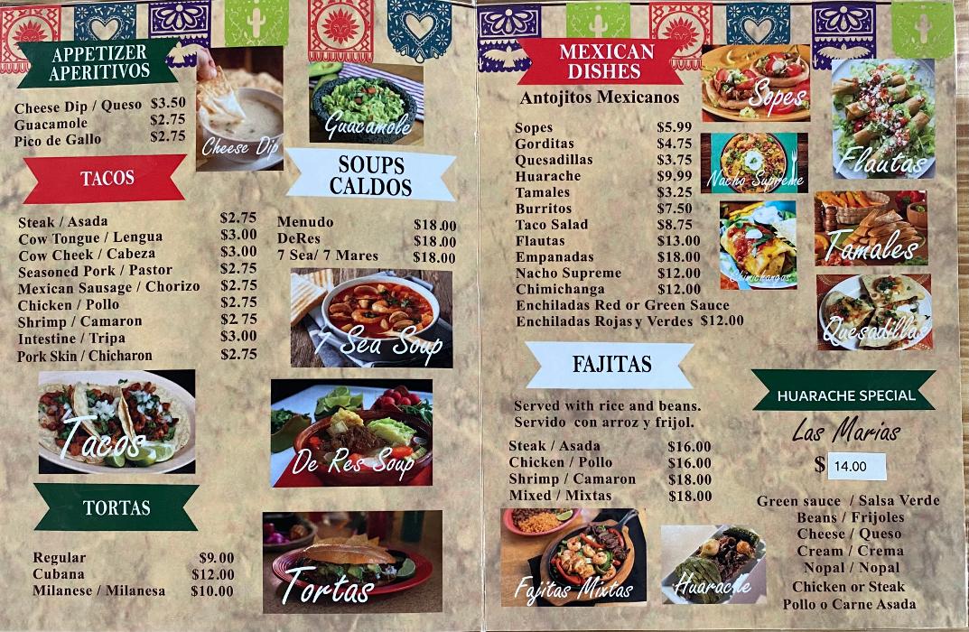 CLOSED - MARIAS MEXICAN RESTAURANT - White Pine, TN