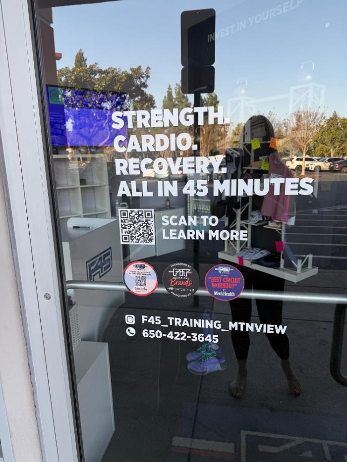 F45 Training Mountain View CA Logo