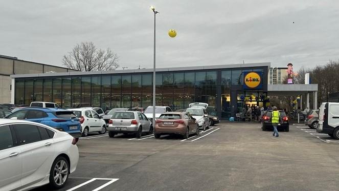 Lidl, Reichenberger Straße in Augsburg