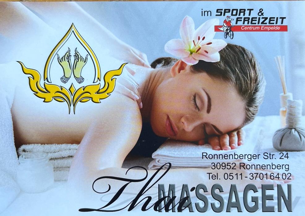 Thai Massage im Sport- & Freizeitcentrum Empelde in Ronnenberg