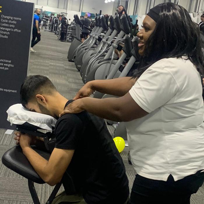 Community Outreach: Massage Taster