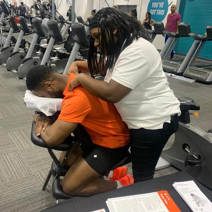 Community Outreach: Massage Taster