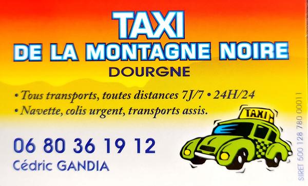 Taxi de la Montagne Noire taxi
