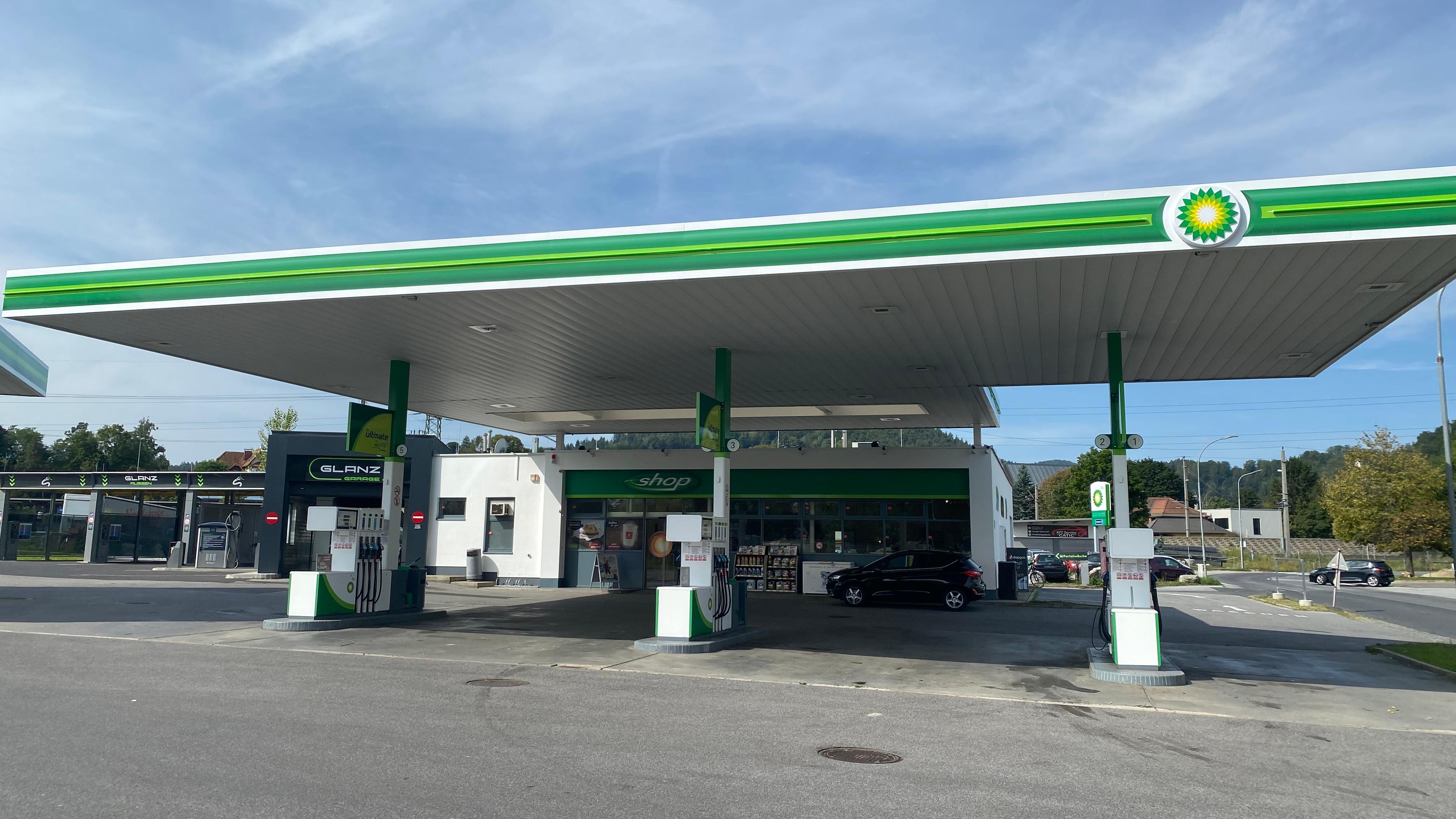 bp, Bahnhofstraße in Gemeinde Gratwein