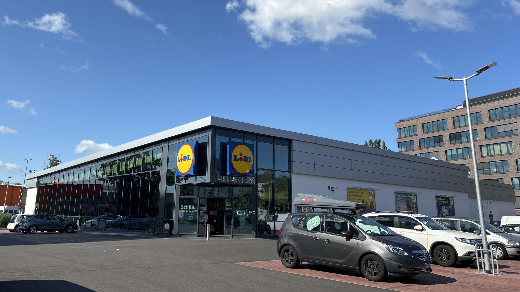 Lidl, Frankfurter Allee in Berlin-Friedrichshain-Kreuzberg