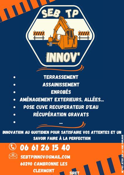 Seb TP Innov entreprise de travaux publics