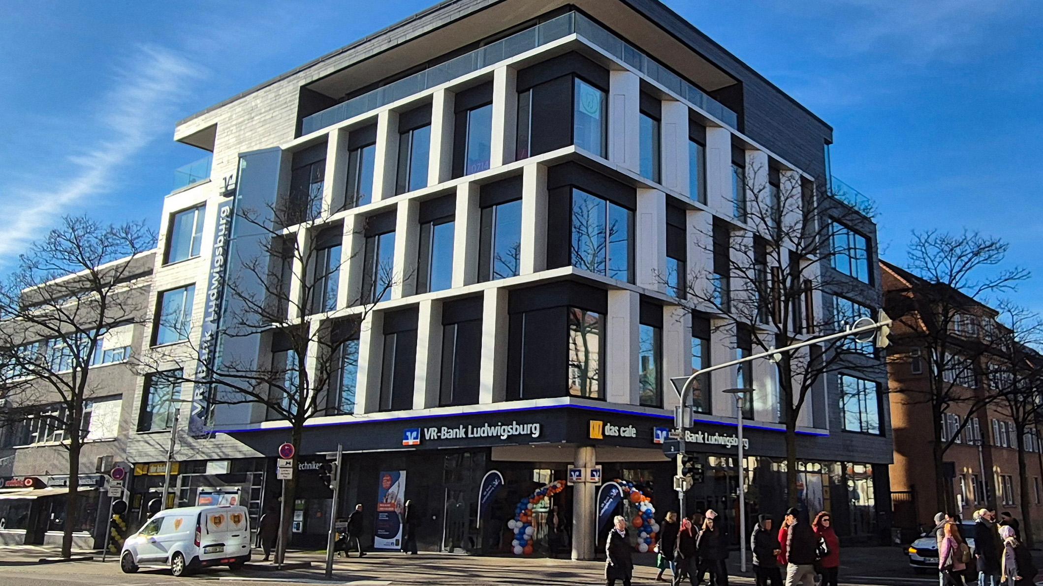 VR-Bank Ludwigsburg eG, Filiale ArsenalZWEI, Arsenalstraße in Ludwigsburg