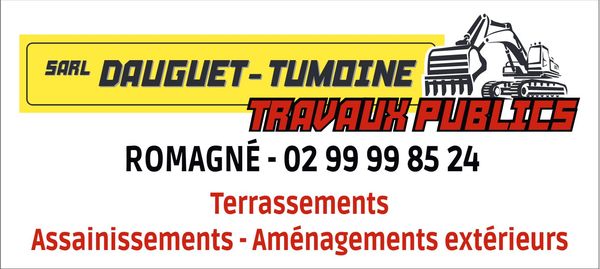 Dauguet Bernard et Tumoine Loic entreprise de travaux publics