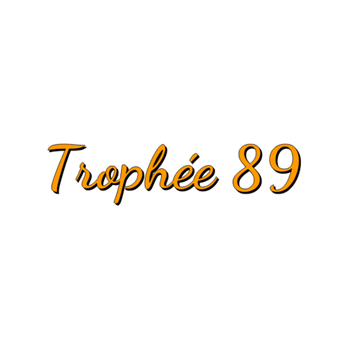TROPHEE 89 coupe, insigne et trophée