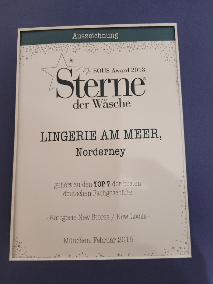 Lingerie am Meer, Bismarckstraße in Norderney