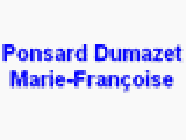 Madame Marie Francoise Ponsard-Dumazet