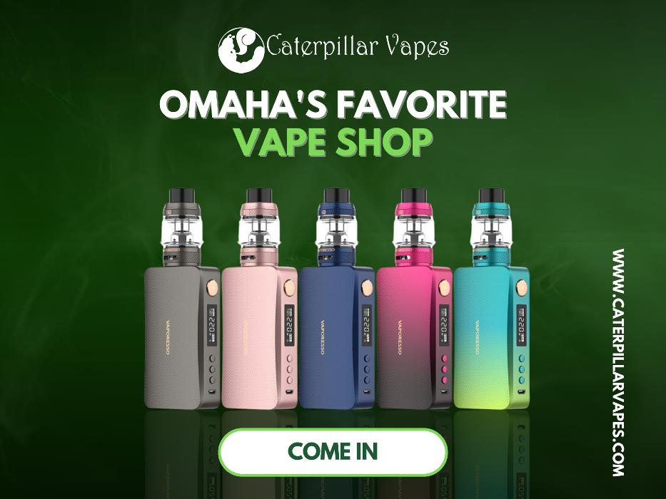 Caterpillar Vapes - Omaha, NE
